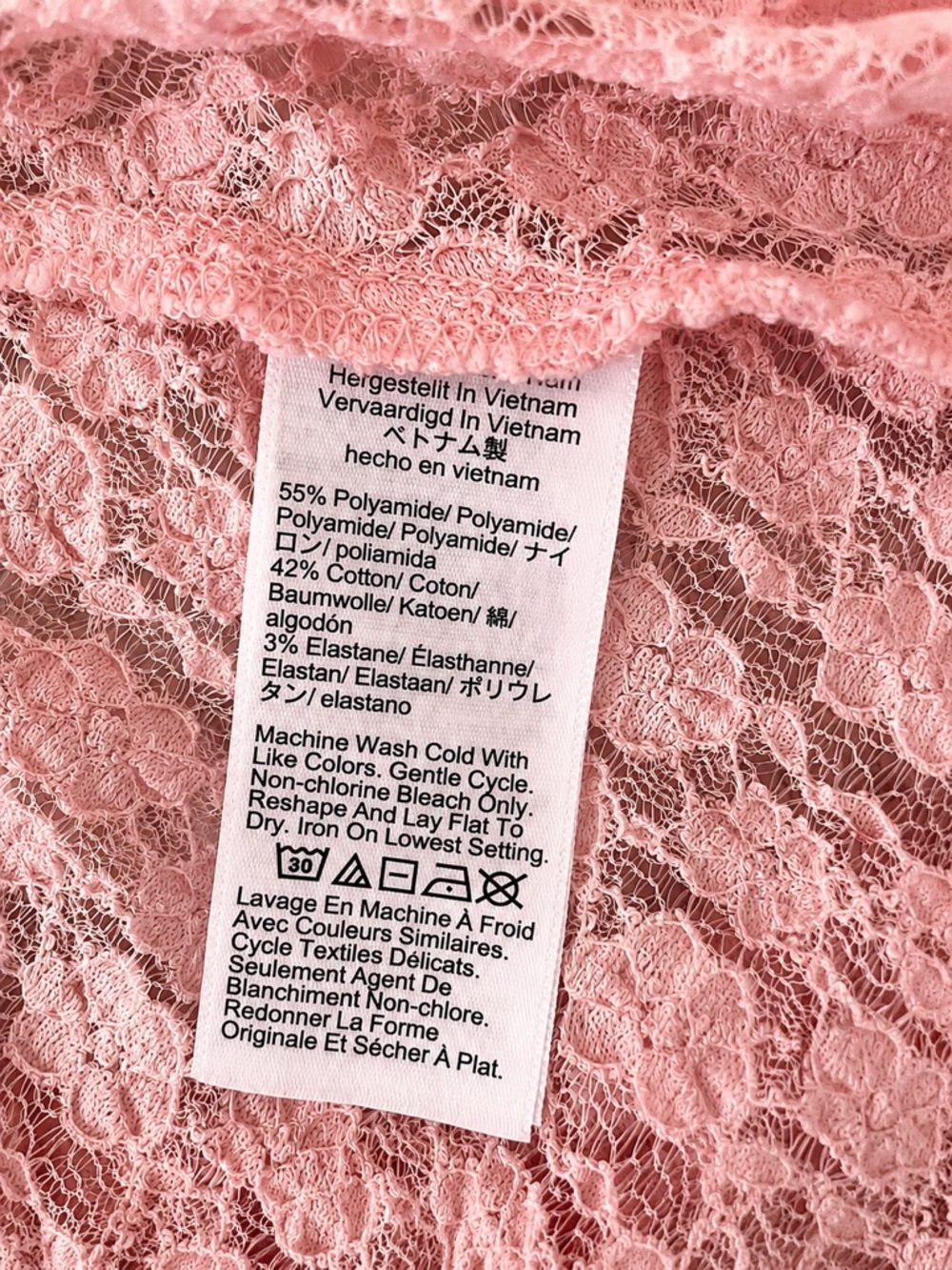 J.Crew Pink Sheer Floral Lace Maxi Dress Nude Slip Overlay Size Small/Medium - Picture 4 of 6